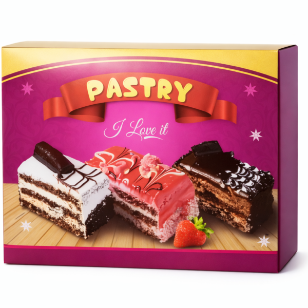 Pastry cake Packaging box 5*7*3 (pack of 50)