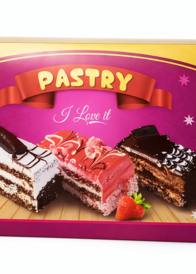 Pastry cake Packaging box 5*7*3 (pack of 50)