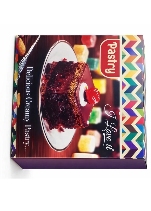 Pastry box cake box 5*7*3 (pack of 50pcs)