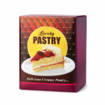 Pastry Cake Packaging box 3*4*3 for single pastry (pack of 50 )