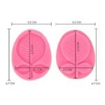 Pink Silicone Leaf Mould - Image 2
