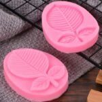 Pink Silicone Leaf Mould - Image 3