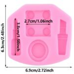 Pink Silicone Make Up Mould - Image 3