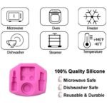 Pink Silicone Make Up Mould - Image 4