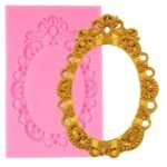Silicone Mirror Frame Mould (Pink)