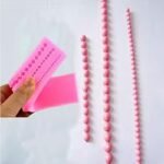 Pink Silicone Pearl Mould (3 lines) - Image 7