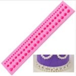 Pink Silicone Pearl Mould (3 lines) - Image 9