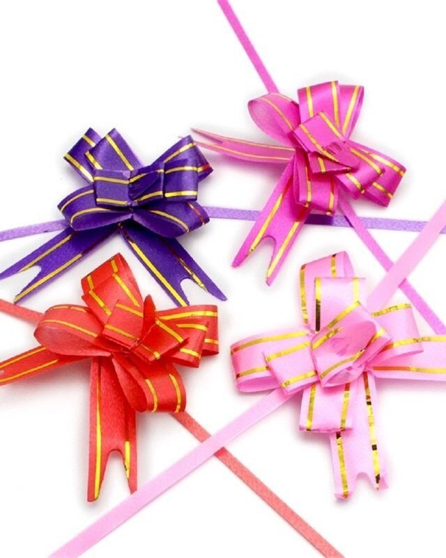 Pull Flower Ribbon Set Of 10