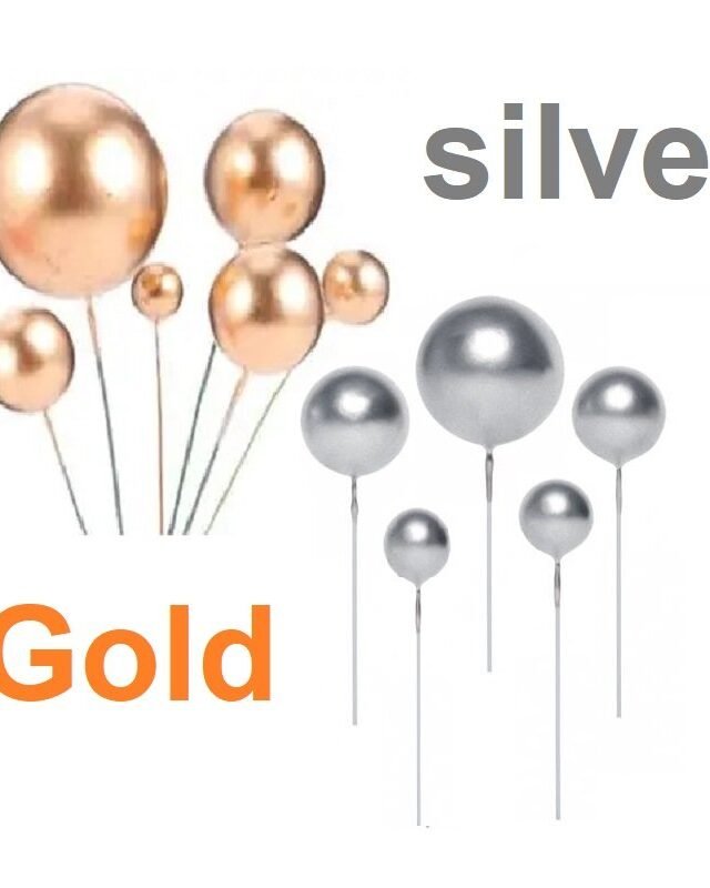 Cake Decoration Balls Toppers Birthday Anniversary Engagement Party Decorating