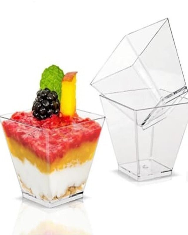 10pcs Mousse Mini Dessert Cup (without lid)