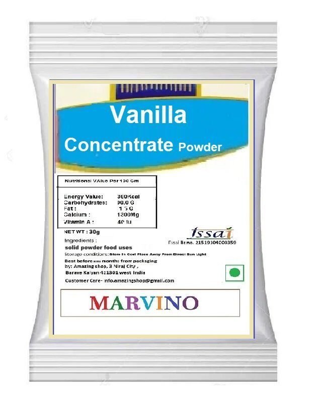Eggless Cake Vanilla Concentrate (30Gm Raising Ingredient Powder)