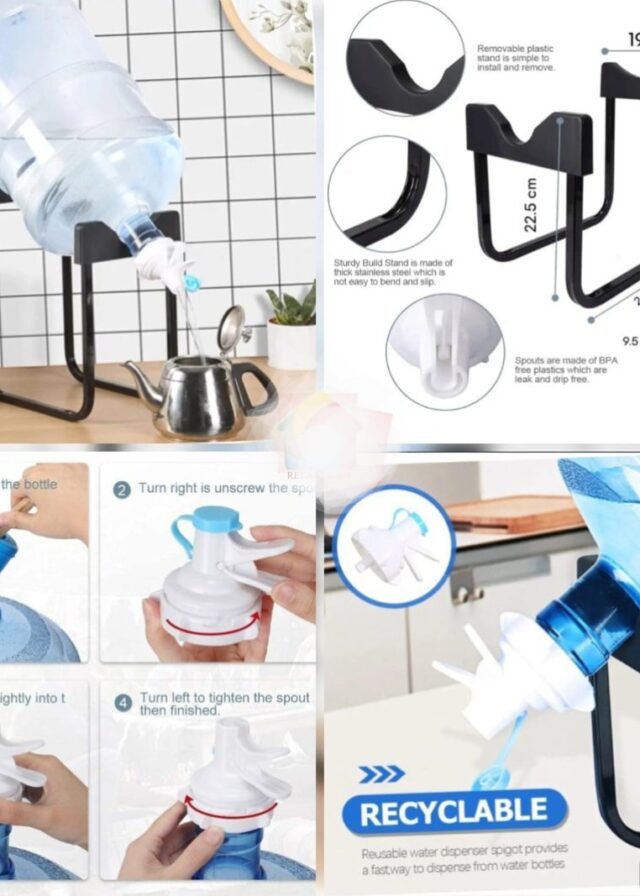 Water Bottle Dispenser Stand