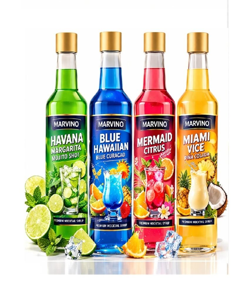 Marvino Summer Mocktail Maker Enjoy with Family and Friends