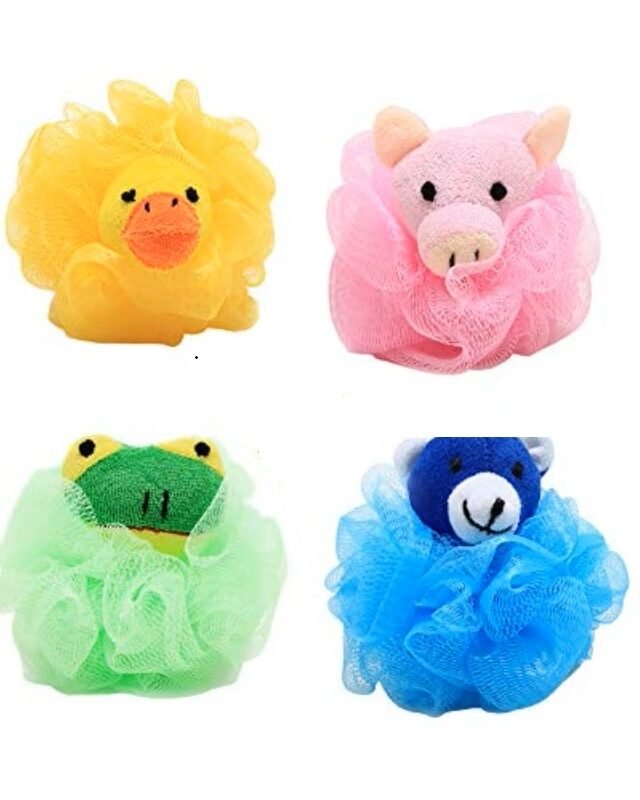 baby kids children bath sponge 5