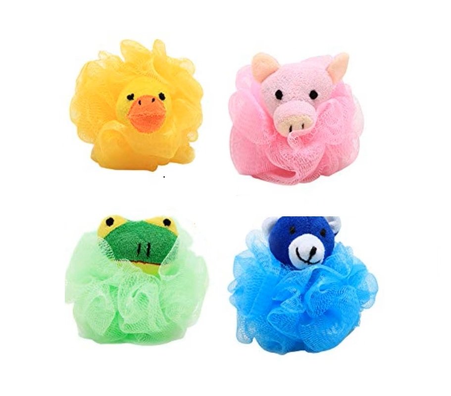 baby kids children bath sponge 5