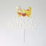 1 Happy Birthday Cake Topper