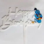 Happy Birthday Aryalic Cartoon Cake Topper