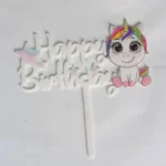 #7 Happy Birthday Cake Topper