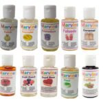 Marvino Set Of 10 Choiceable Flavour Essence Extracts for Flavouring cakes sweets choclates icecreams