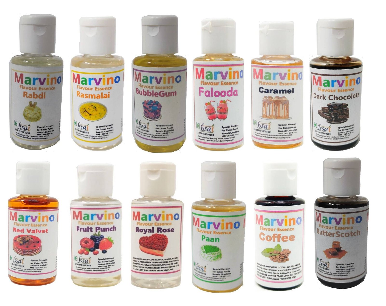 Marvino Set Of 12 Perfect Flavour Marvino Set Of 12 Perfect Flavour