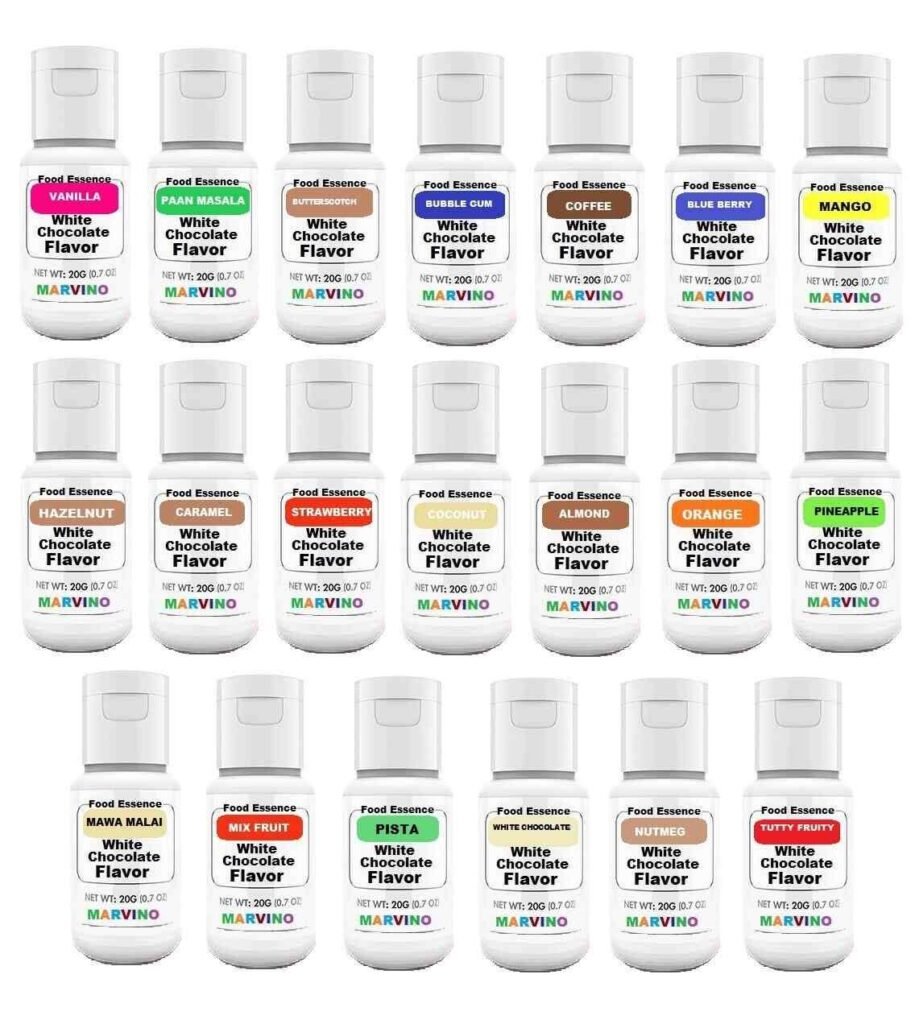 Marvino White Chocolate Essence Set of 20