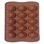 Silicone Smile Face Shape Chocolate Mould (Pack Of 1)