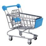 Mini Cart Trolley Desktop Organizer Basket