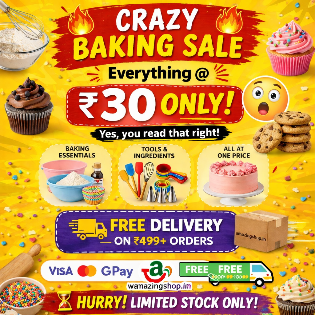 Crazy baking sale - ₹30 only! (1)